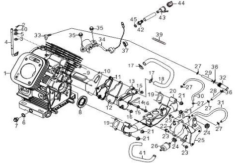 MITM  1-0263 engine repair parts